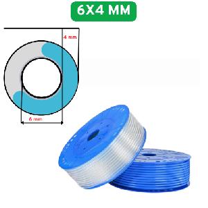 MANGUERA DE POLIURETANO 6X4 MM (por metro)