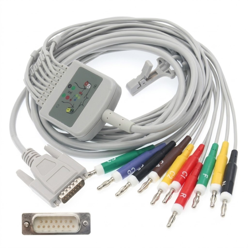 CABLE ECG/EKG DE PACIENTE CONTEC PARA ECG1200G, ECG 300G