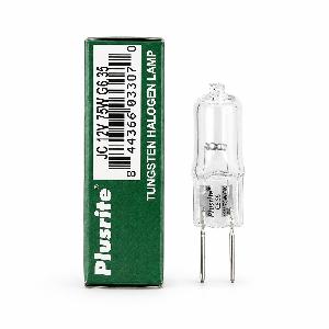 BOMBILLA HALOGENA TRANSPARENTE ESENCIAL PLUSRITE JC 12V 75W G6.35