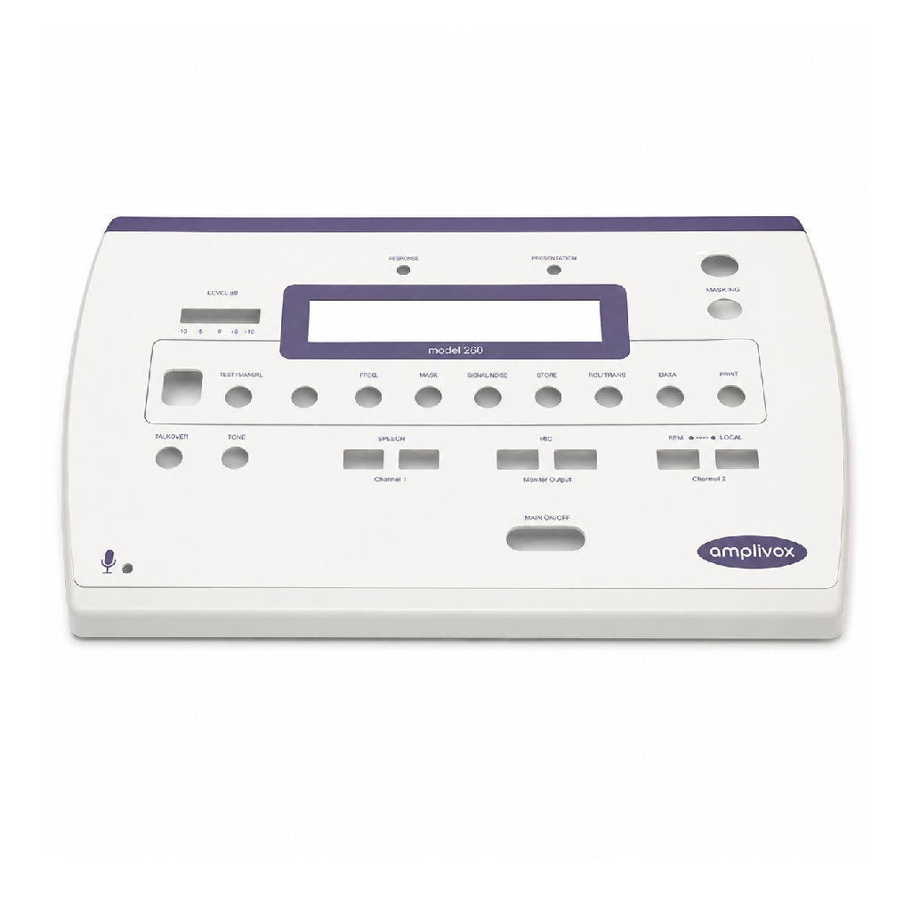 CASE FRONTAL DE AUDIOMETRO AMPLIVOX