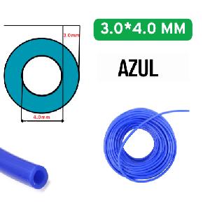 TUBO SILICON AZUL 3MM