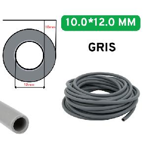 TUBO SILICON GRIS 10MM