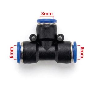 UNIÓN NEUMÁTICA EN T DE 8MM 