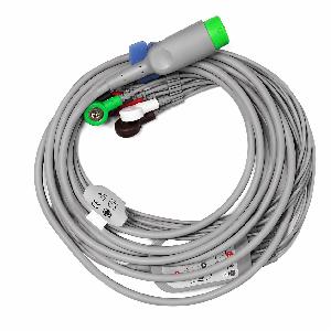 CABLE DE ECG EDAN 5 LEADS  PINES