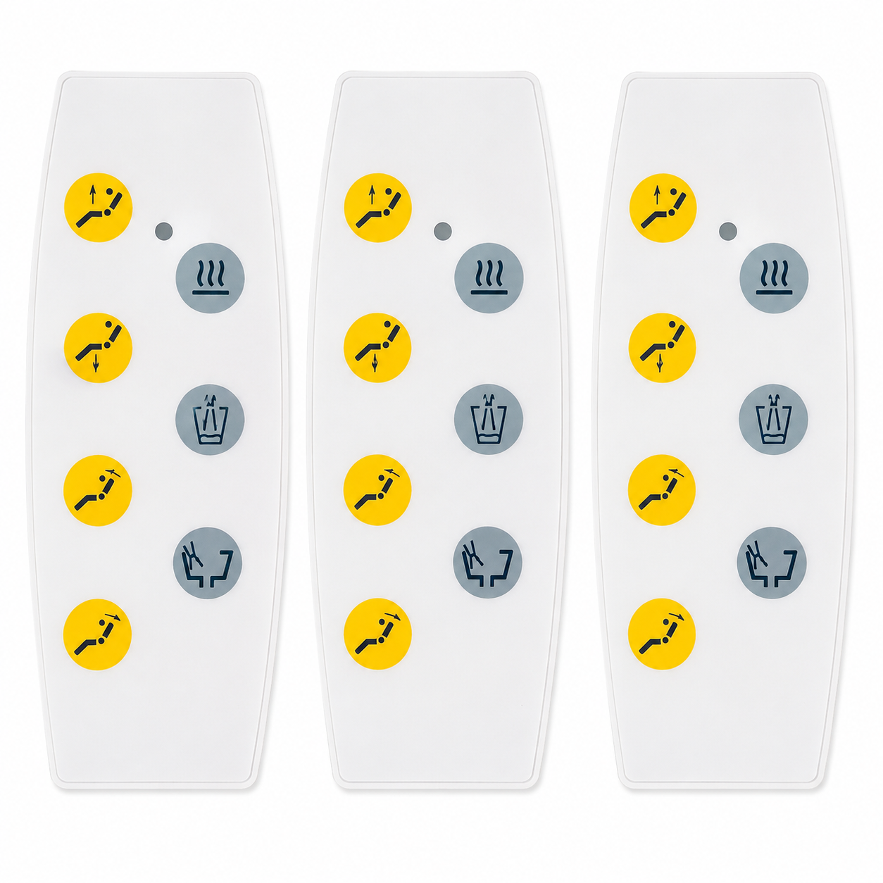 MEMBRANA DE TECLADO DE ASISTENTE DE CONTROL
