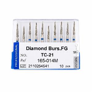 FRESAS DIAMANTADAS TC-21 (CAJA DE 10 UNIDADES)