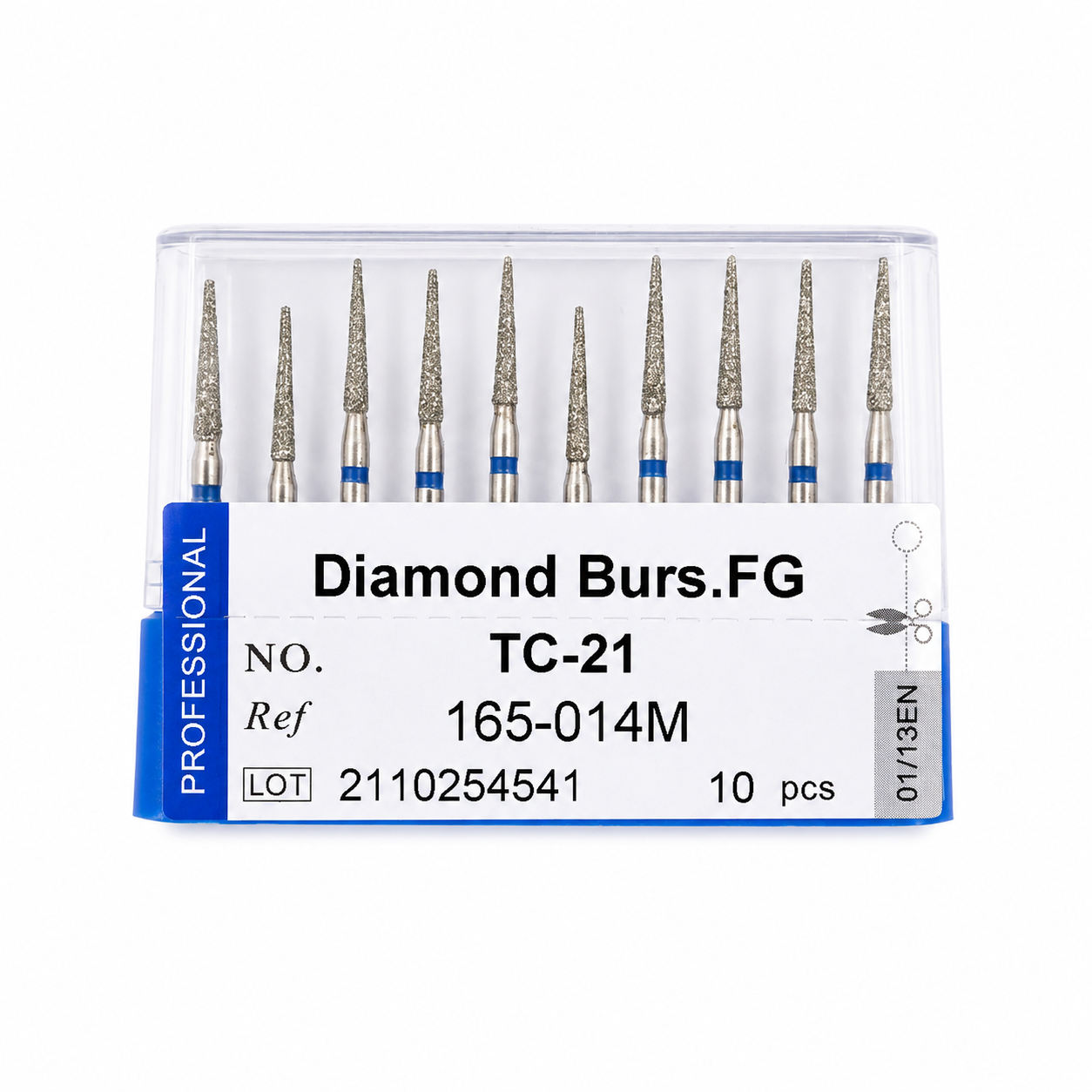 FRESAS DIAMANTADAS TC-21 (CAJA DE 10 UNIDADES)
