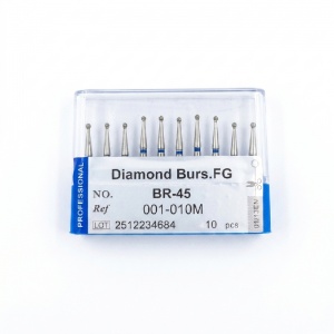 DIAMOND BURS EACH BR-45 (CAJA DE 10 UNIDADES)