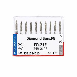 FRESAS DIAMANTADAS F0-21F (CAJA DE 10 UNIDADES)