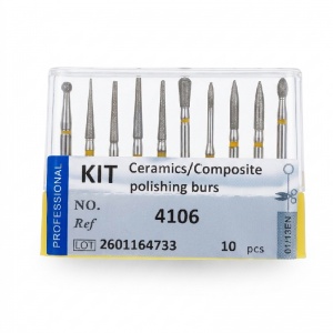 DIAMOND BURS KIT 4106 (CAJA DE 10 UNIDADES)