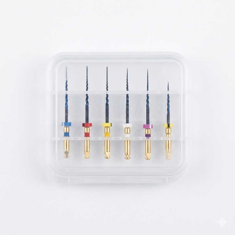 KIT DE 5 UNIDADES LIMA ROTATORIA PARA ENDODONCIA 21 mm (CAJA DE 6 UNIDADES) - Imagen 2