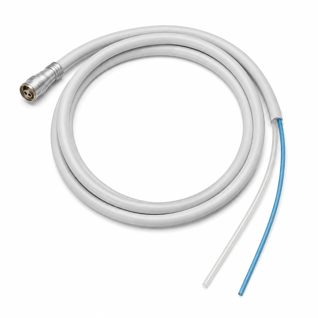 TUBOS DE SILICONA CON CONECTOR DE DOS VIAS