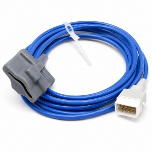 Sensor SpO₂ Reutilizable Adulto de Punta Blanda UNIMED 3 m