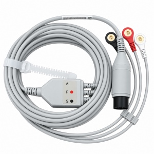 CABLE DE ECG DE 3 DERIVACIONES SNAP ZOLL M SERIES