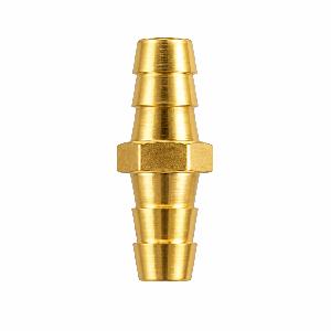 Conector Recto de Latón para Manguera de 5 mm