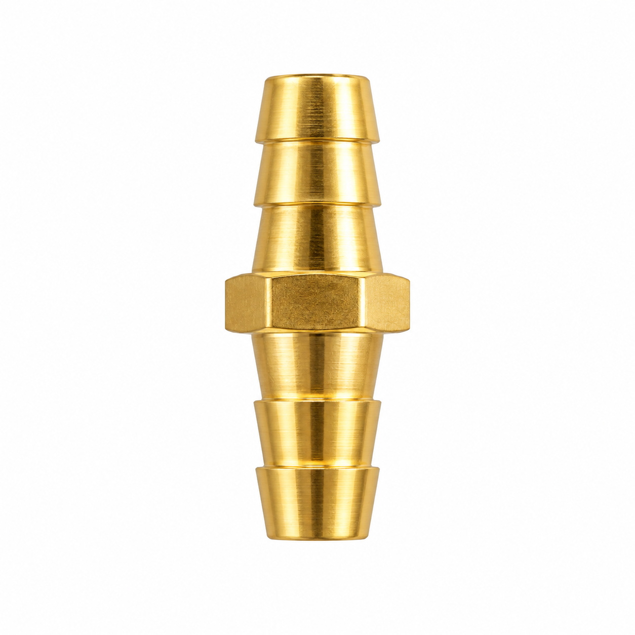 Conector Recto de Latón para Manguera de 5 mm